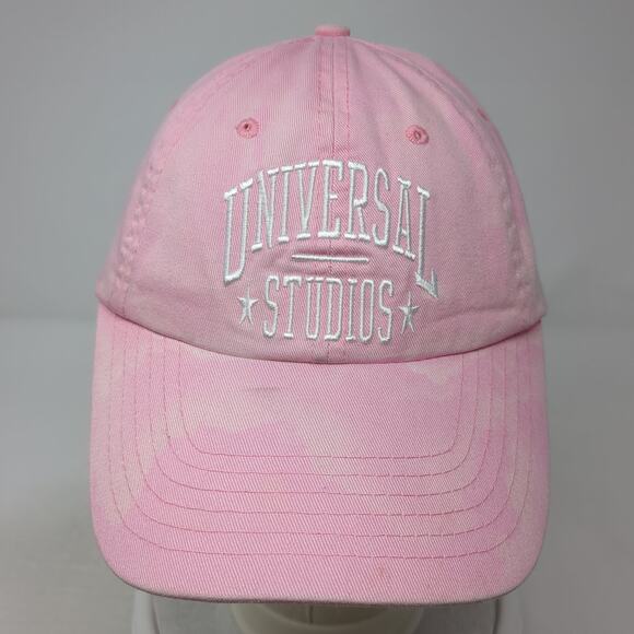 Universal Studios Slideback Hat Pink One Size Adjustable Embroidered - Picture 2 of 10